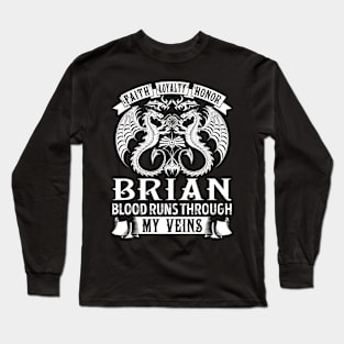 BRIAN Long Sleeve T-Shirt